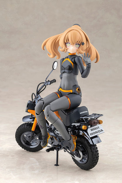 メガミデバイス PUNI☆MOFU レーシングトゥ with Honda Z50J-1 モンキー プラモデル