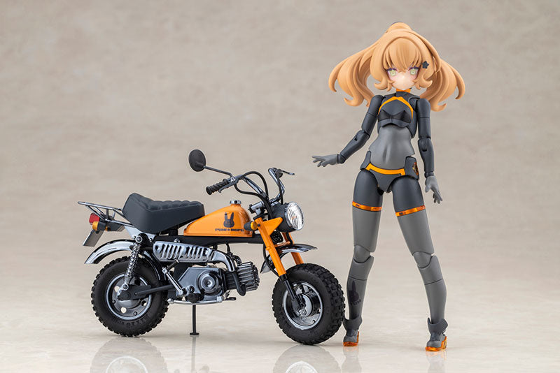 メガミデバイス PUNI☆MOFU レーシングトゥ with Honda Z50J-1 モンキー プラモデル