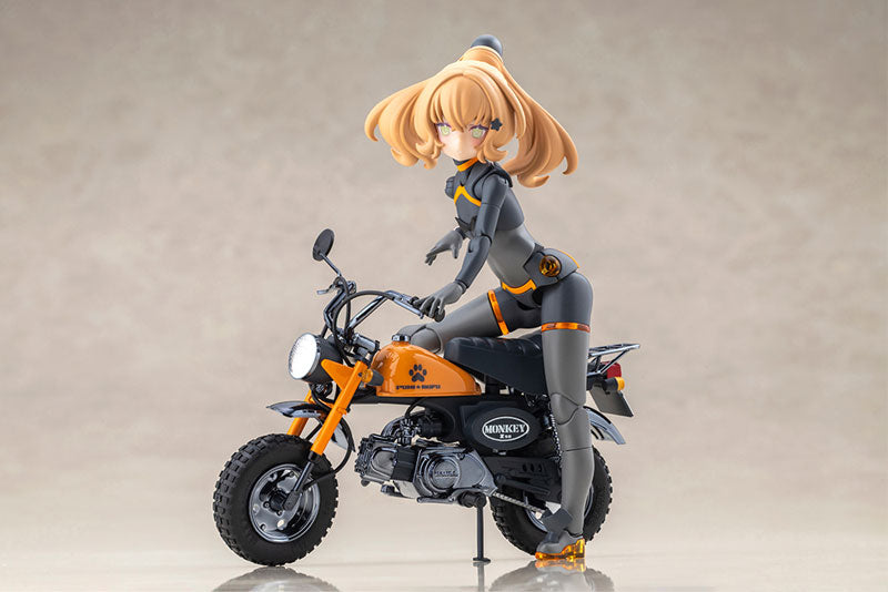 メガミデバイス PUNI☆MOFU レーシングトゥ with Honda Z50J-1 モンキー プラモデル