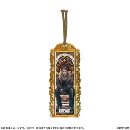 バイオハザード30周年 メインアートメタルブックマーカー クリス