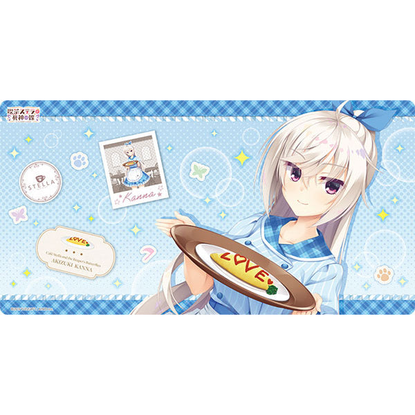 キャラクター万能ラバーマットスリム 喫茶ステラと死神の蝶「明月栞那」ウェイトレスVer.