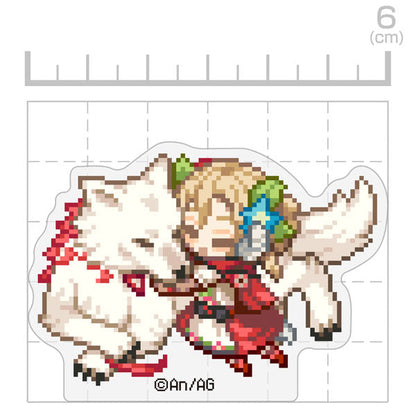 HYKE：Northern Light(s) フォールアウト アクリルブロックフィギュア