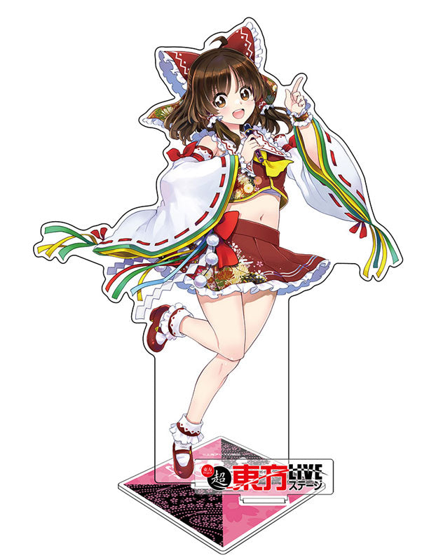 東方Project 博麗霊夢 アクリルフィギュア LIVEステージVer. illust：あきつ