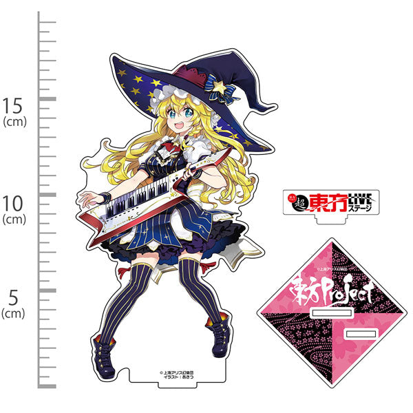 東方Project 霧雨魔理沙 アクリルフィギュア LIVEステージVer. illust：あきつ