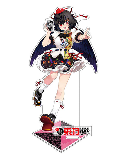 東方Project 射命丸文 アクリルフィギュア LIVEステージVer. illust：あきつ
