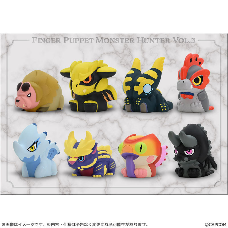 カプコンフィギュアビルダー フィンガーパペット モンスターハンター Vol.3　8個入りBOX